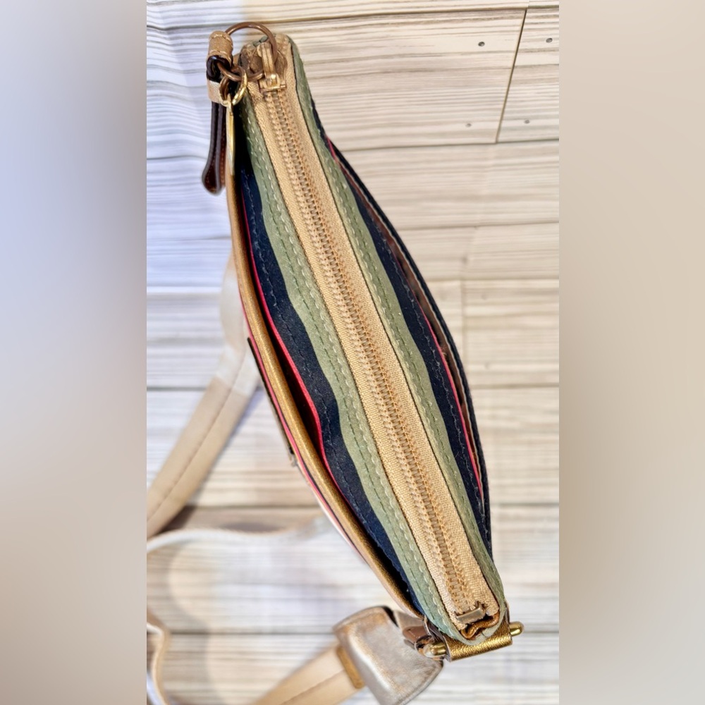 Coach Multicolor Striped Crossbody Bag - Picture 8 of 12
